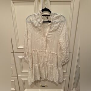 Elan Small Cream Bohemian Dress. ⚡️🤍